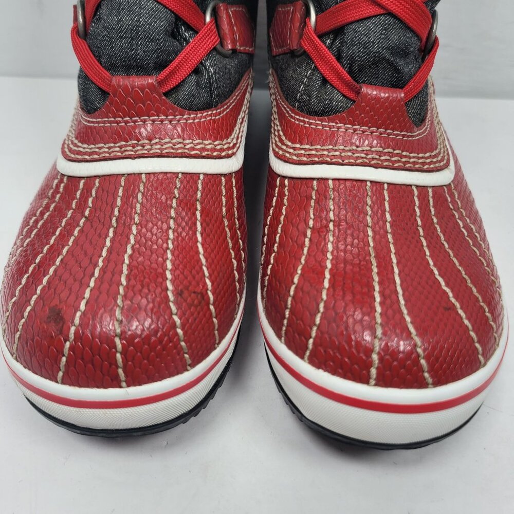 Sorel Tivoli Women's Red Waterproof Boots NL1530-986 US Size 7.5 - Picture 8 of 12